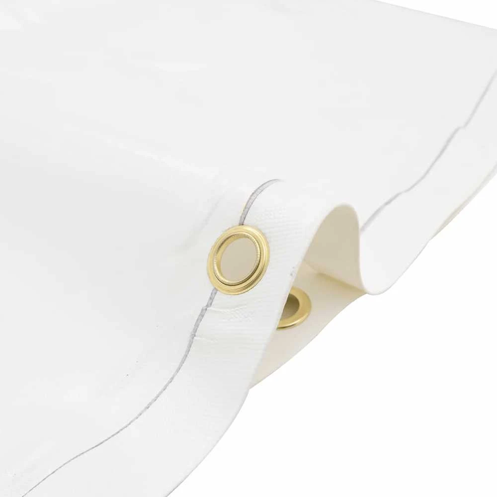Tentas, baltos spalvos, 5x8m, 650g/m²