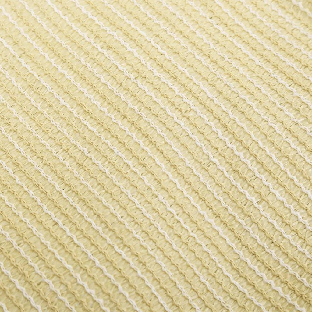 Tentas, HDPE, Trikampis, 3,6x3,6x3,6 m, Smėlio Spalvos