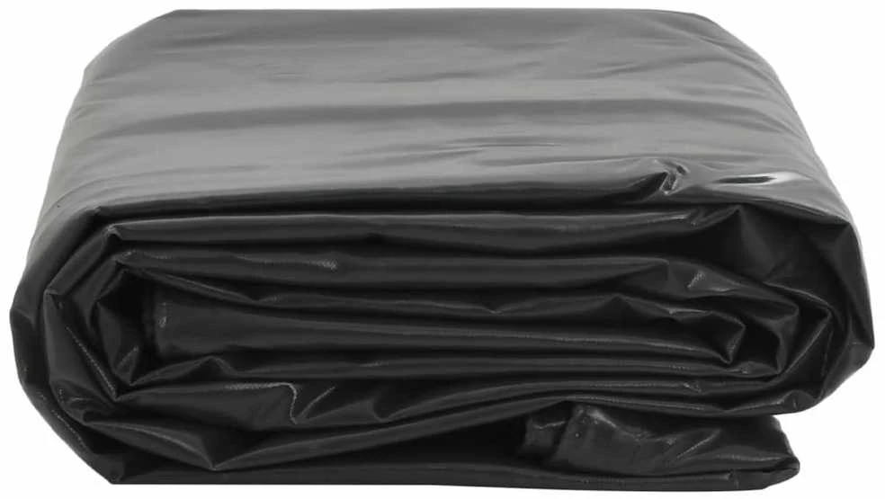 Tentas, juodos spalvos, 5x8m, 650g/m²