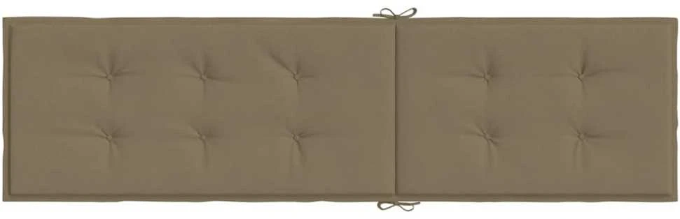 Terasos kėdės pagalvėlė, taupe, (75+105)x50x3cm, audinys