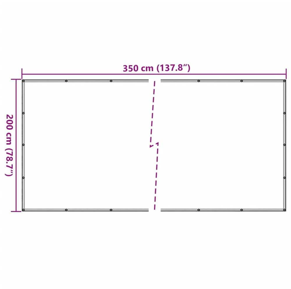 Tinklas priekabai, žalias, 2x3,5m, HDPE