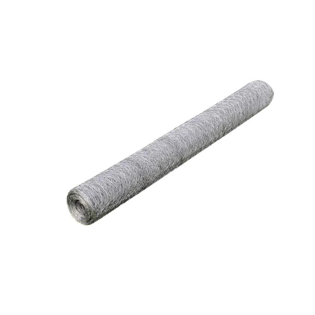 Tinklinė tvora, sidabrinė, 1x25m, galvanizuotas plienas