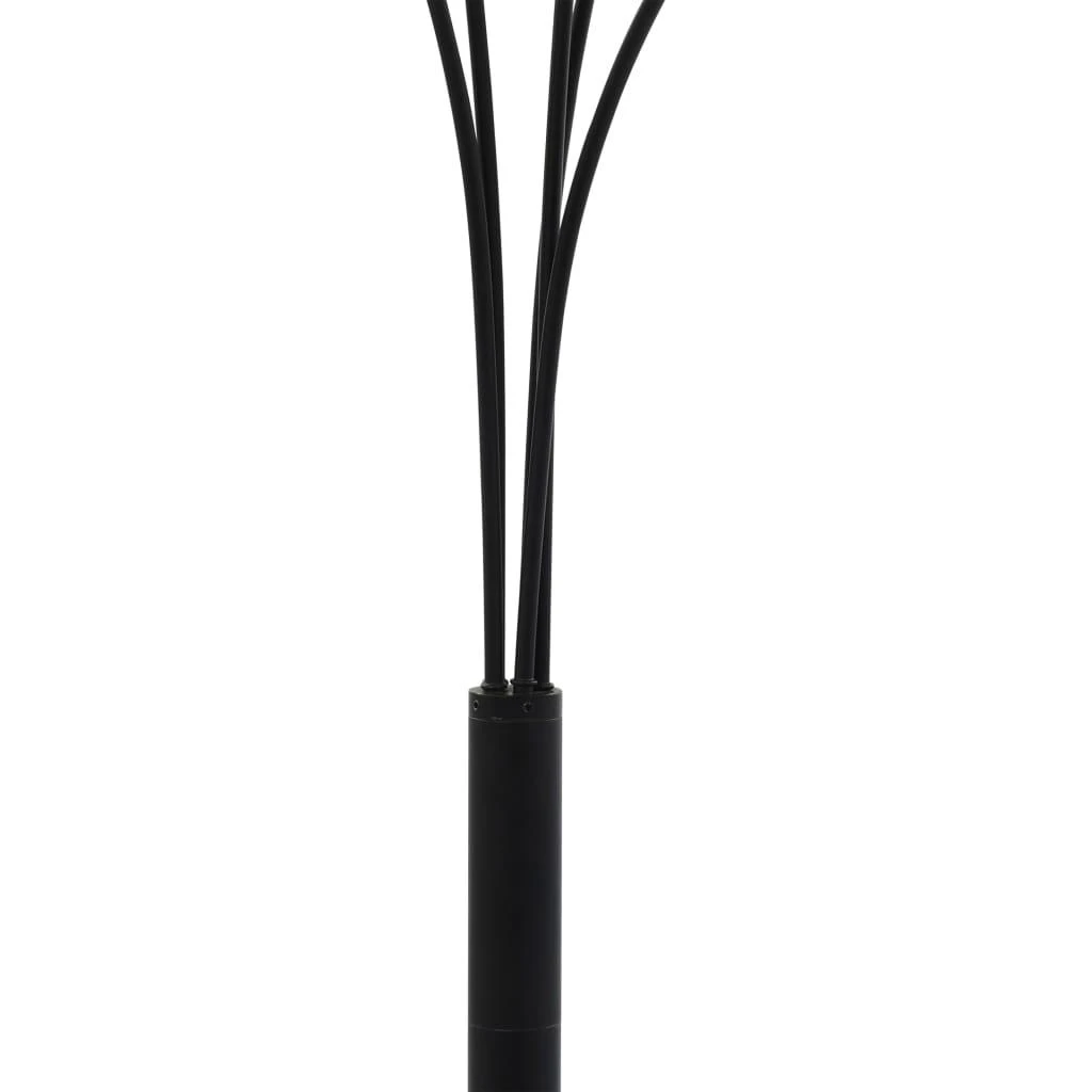 Pakabinamas šviestuvas Toršeras, juodos ir auksinės spalvos, 200cm, 5xE14 lemputės