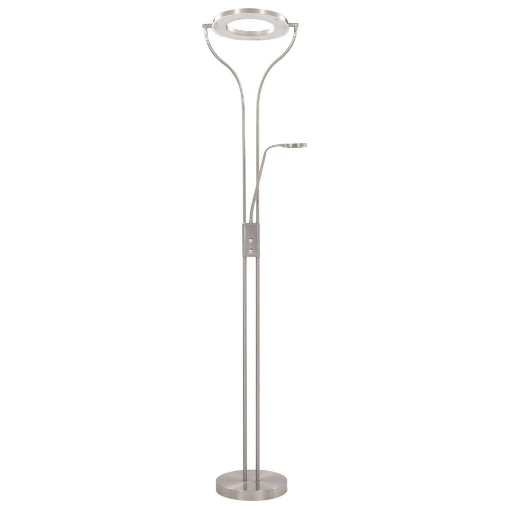 Pakabinamas šviestuvas Toršeras, sidabrinės spalvos, 180cm, 18W, reguliuojamo ryškumo