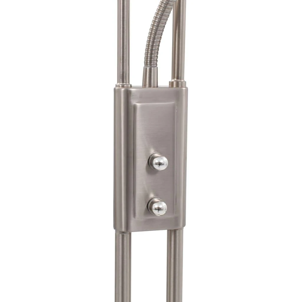 Pakabinamas šviestuvas Toršeras, sidabrinės spalvos, 180cm, 18W, reguliuojamo ryškumo