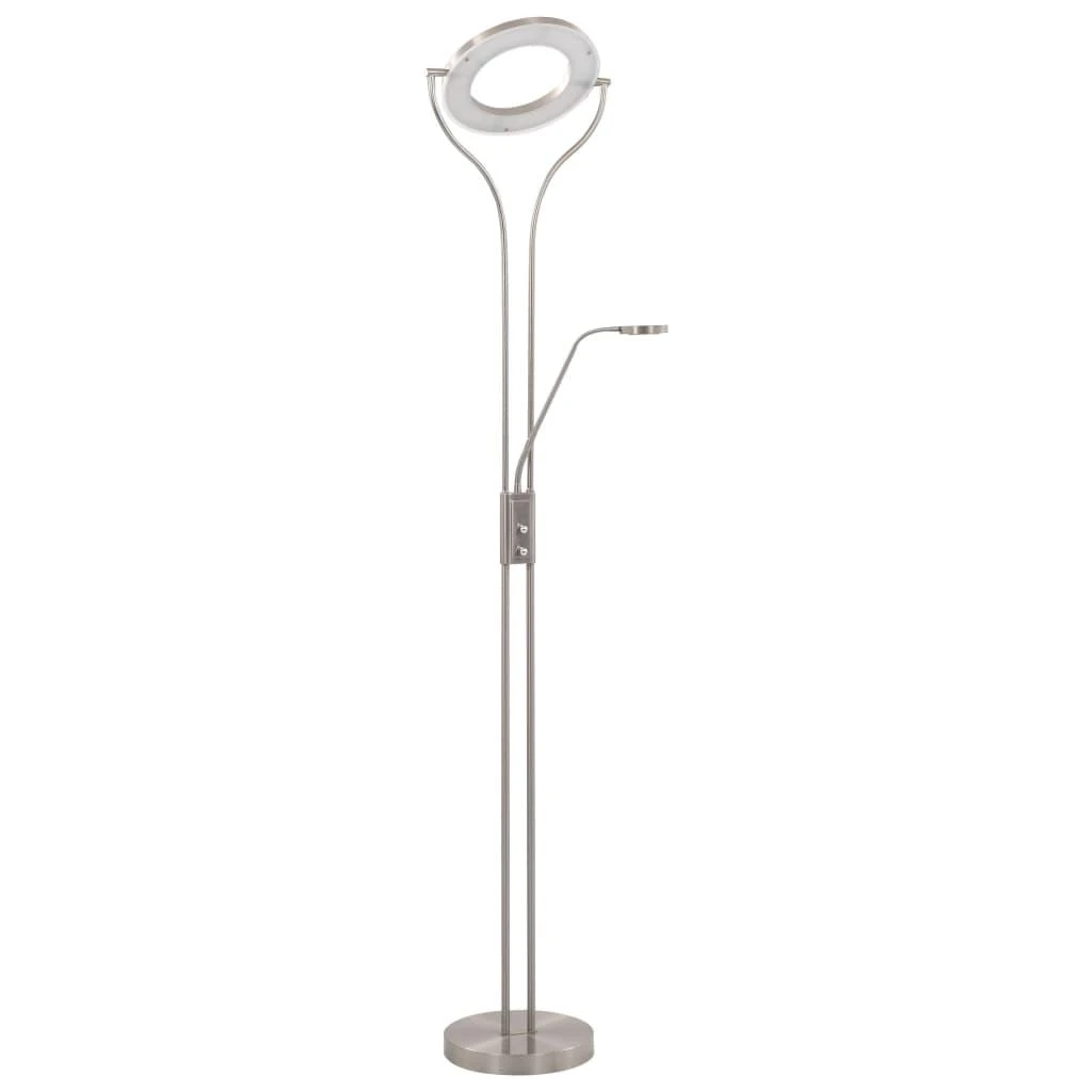 Pakabinamas šviestuvas Toršeras, sidabrinės spalvos, 180cm, 18W, reguliuojamo ryškumo