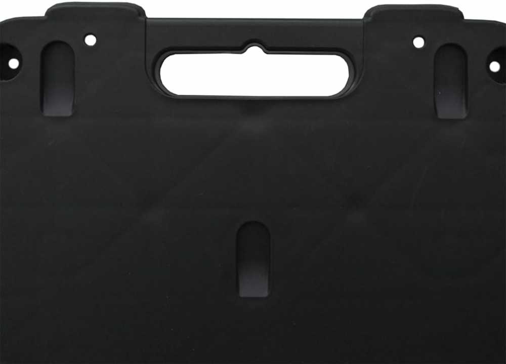 Transportavimo vežimėliai, 2vnt., juodi, 58x38x12cm, PP