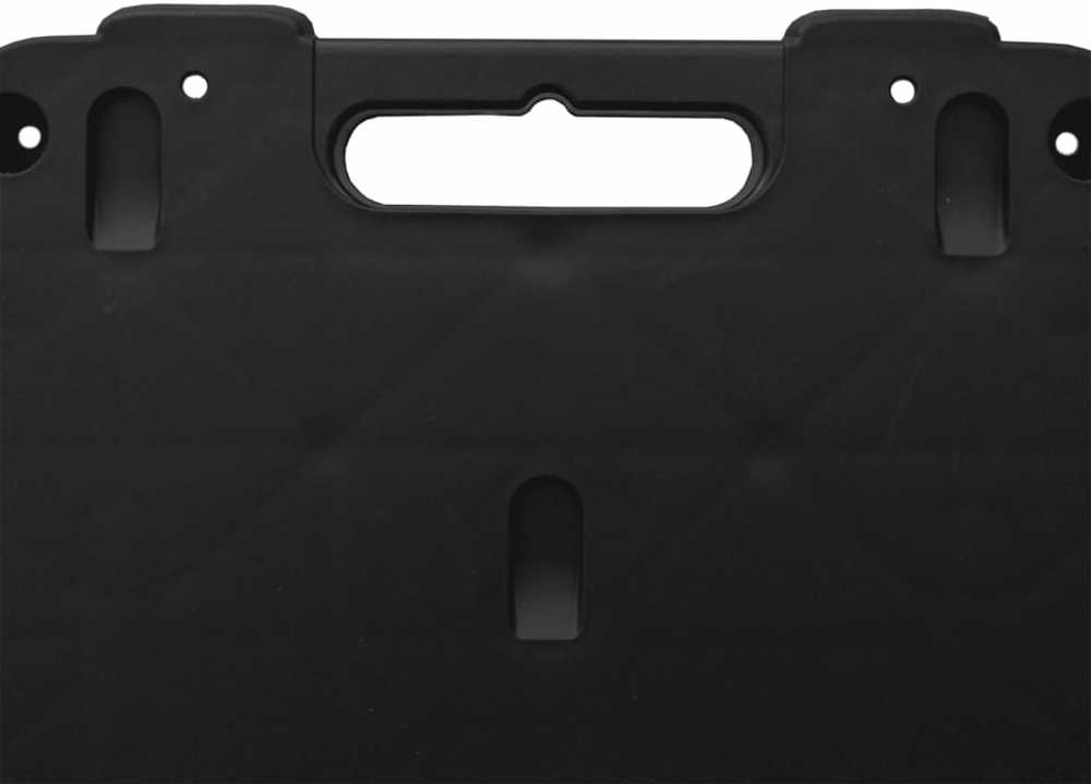 Transportavimo vežimėliai, 3vnt., juodi, 58x38x12cm, PP