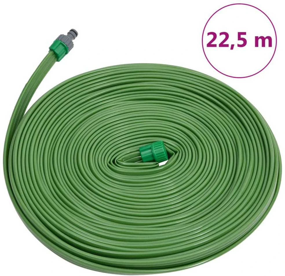 Trijų žarnelių purkštuvo žarna, žalios spalvos, 22,5cm, PVC