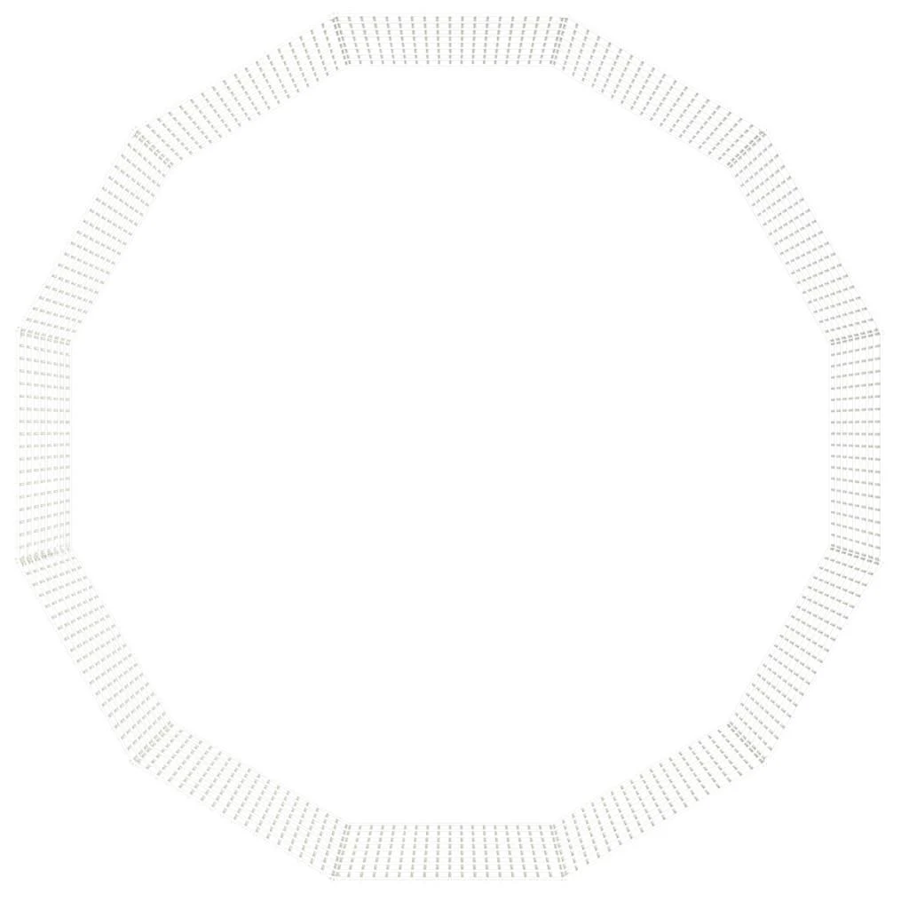 Aptvaras gyvūnams, 12 segmentų, 54x80cm, galvanizuota geležis