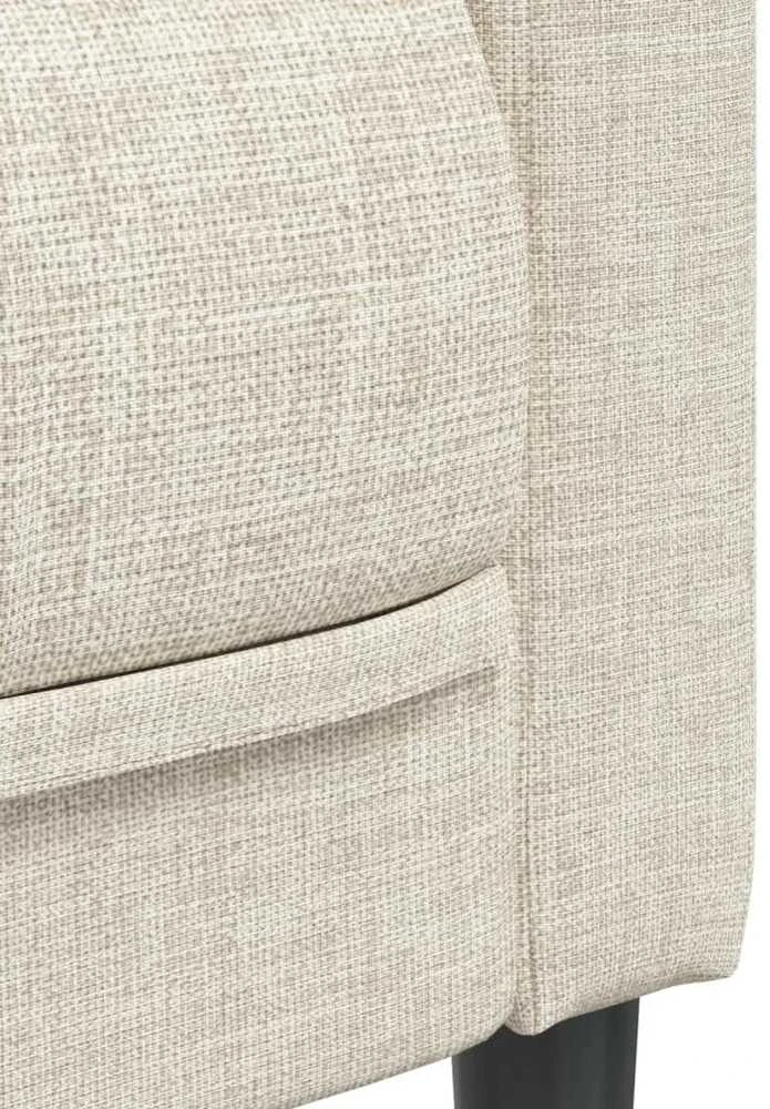 Trivietė sofa, linas