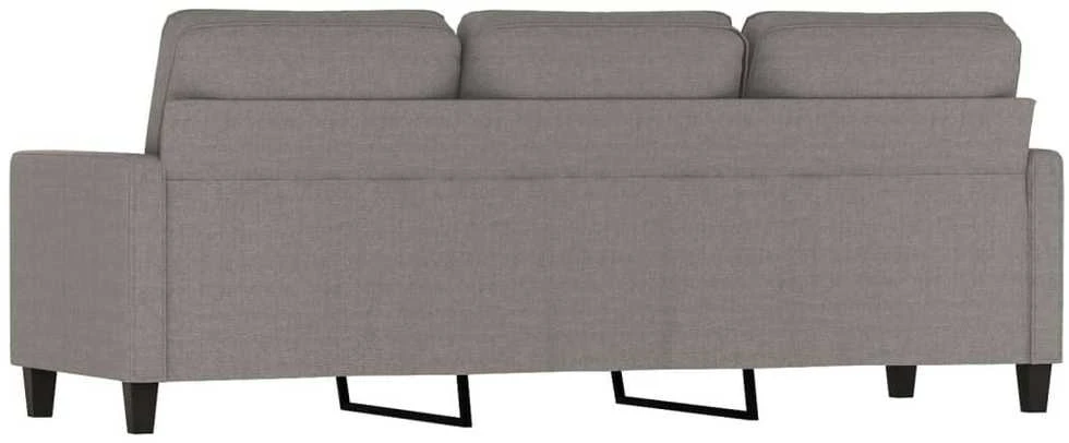 Trivietė sofa, taupe spalvos, 180cm, audinys