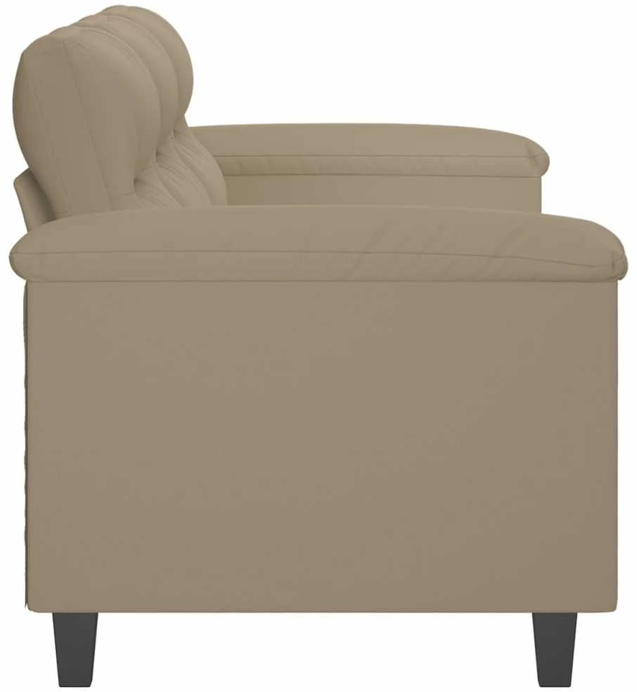 Trivietė sofa, taupe spalvos, 180cm, mikropluošto audinys