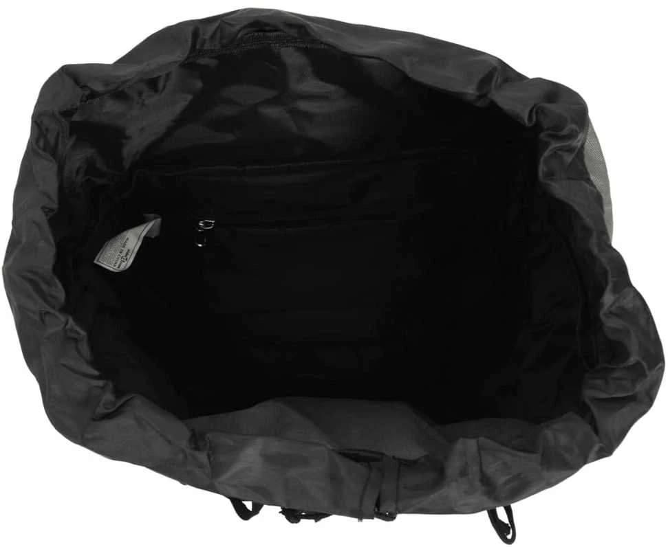 Turistinė kuprinė, pilka, 60L, oksfordo audinys