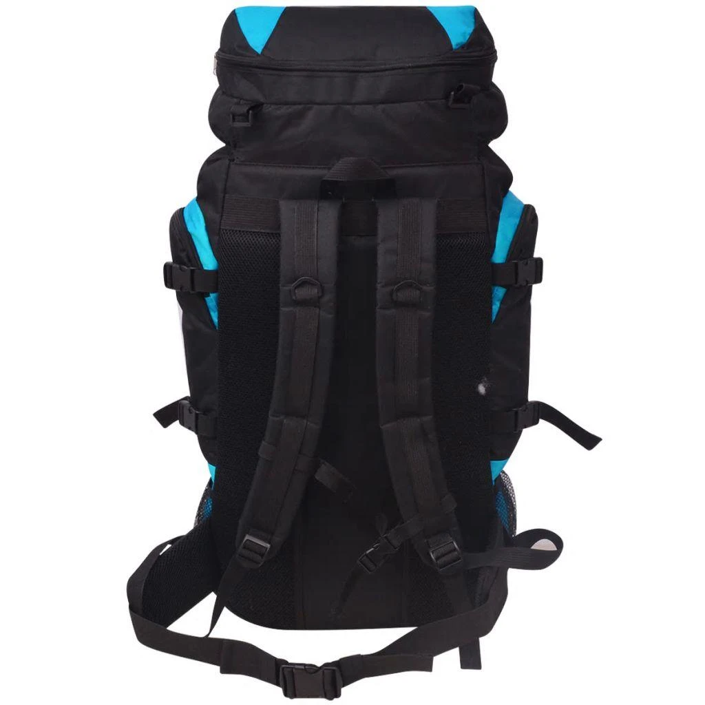 Turistinė kuprinė, XXL, 75 l, juoda/mėlyna