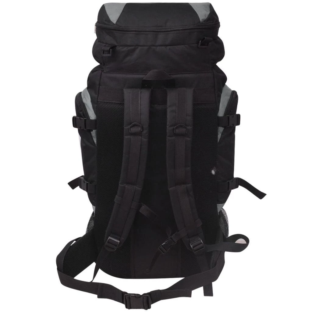 Turistinė kuprinė, XXL, 75 l, juoda/pilka