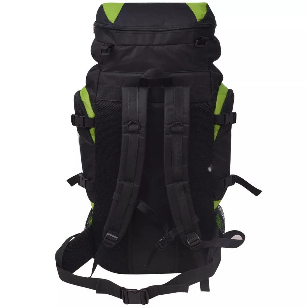 Turistinė kuprinė, XXL, 75 l, juoda/žalia
