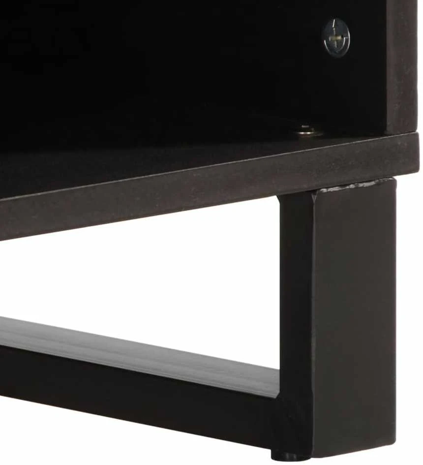 TV spintelė, 100x34x46cm, neapdorotos mango medienos masyvas