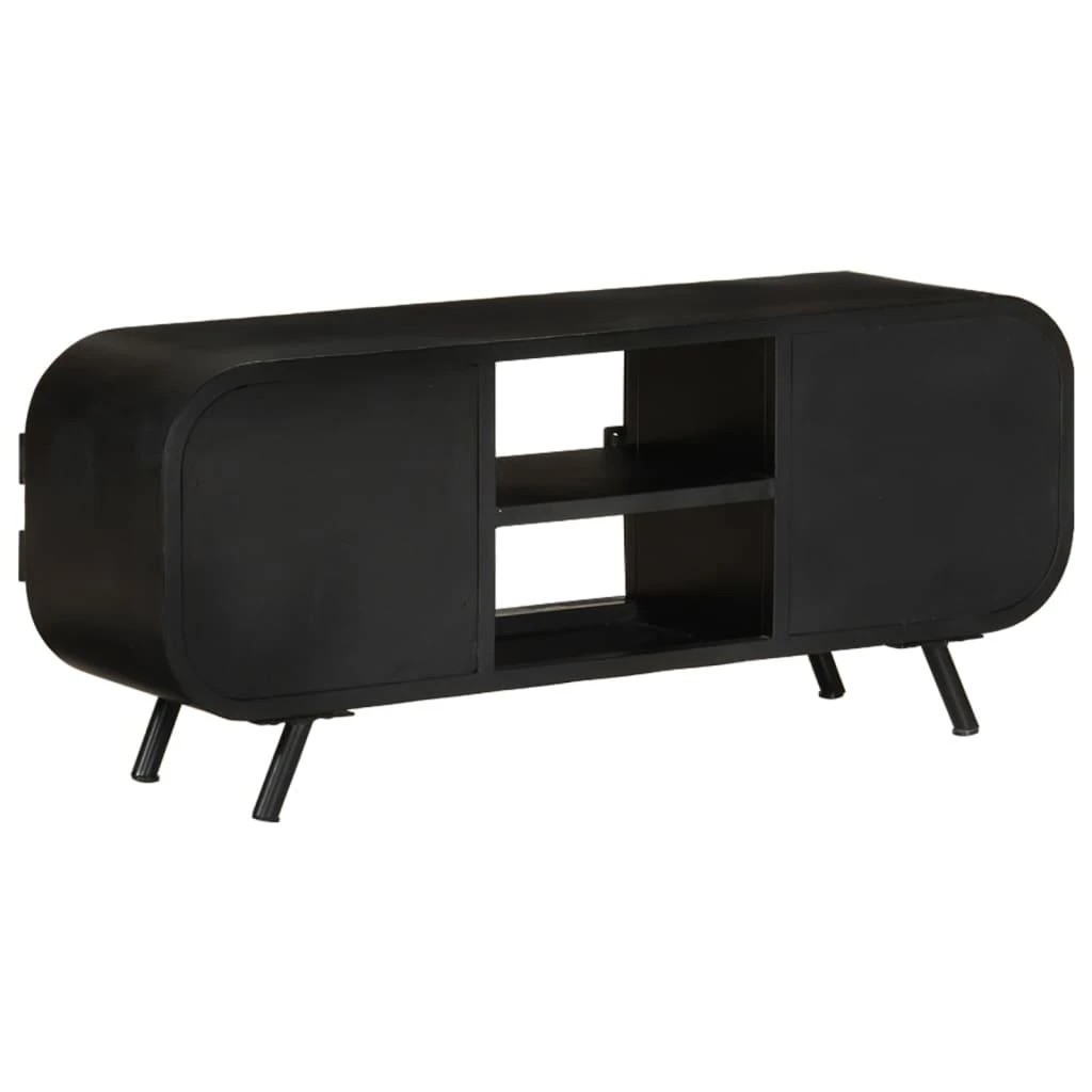 TV staliukas TV spintelė, 110x30x45cm, perdirbtos medienos masyvas
