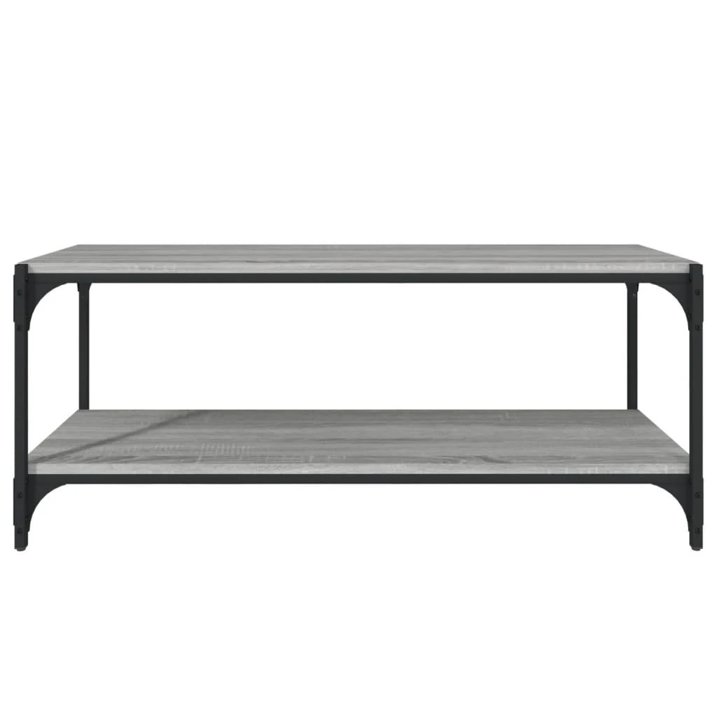 TV staliukas TV spintelė, pilka ąžuolo, 100x33x41cm, mediena ir plienas