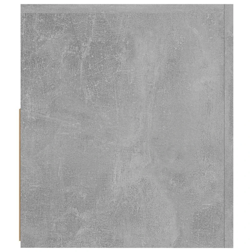 TV staliukas TV spintelė su LED apšvietimu, betono pilka, 90x35x40cm