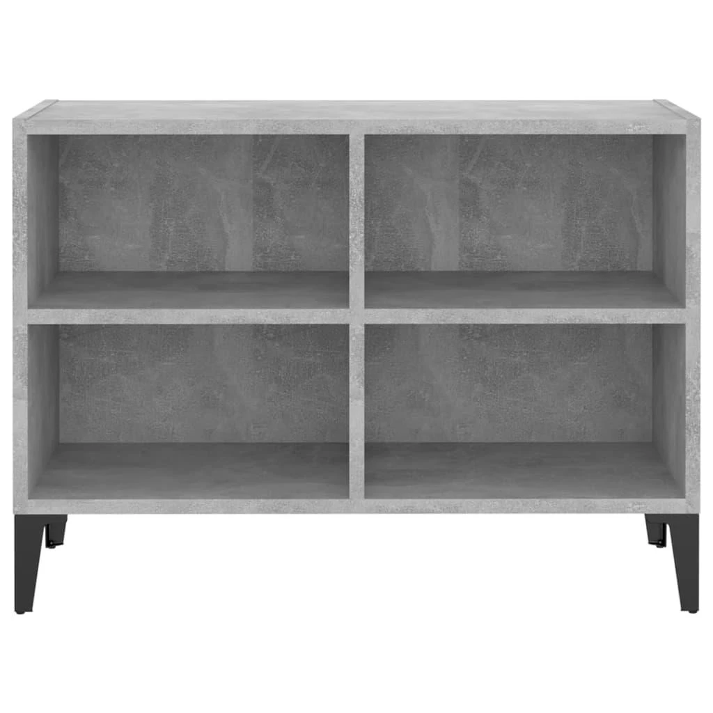 TV spintelė su metalinėmis kojelėmis, pilka, 69,5x30x50cm