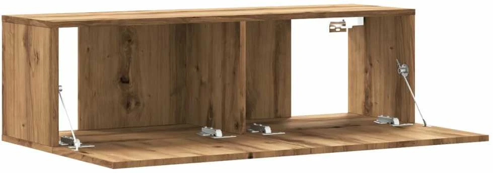 TV staliukas Sieninė TV spintelė, artisano, 100x30x30cm, apdirbta mediena
