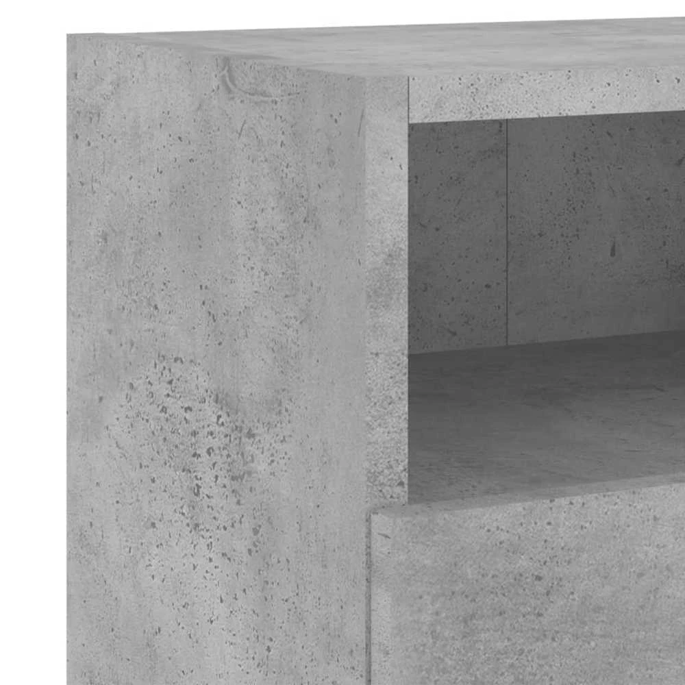 TV staliukas Sieninė TV spintelė, betono pilka, 60x30x30cm, apdirbta mediena