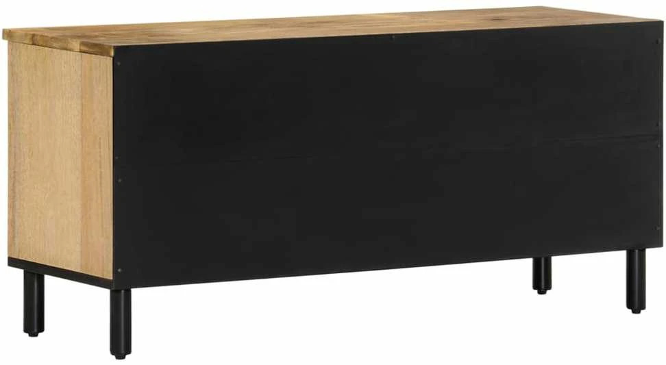 TV staliukas Televizoriaus spintelė, 100x33x46cm, mango medienos masyvas