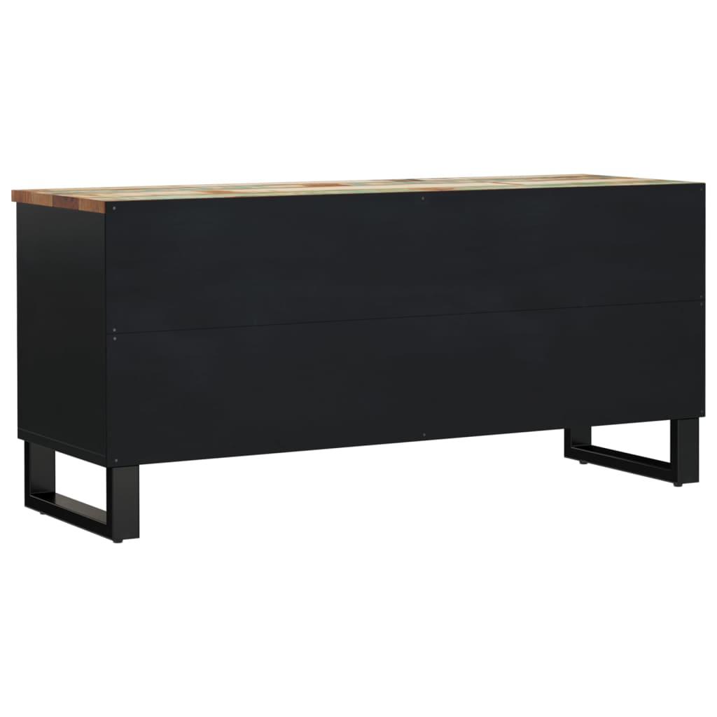 TV staliukas Televizoriaus spintelė, 100x33x46cm, perdirbta/apdirbta mediena