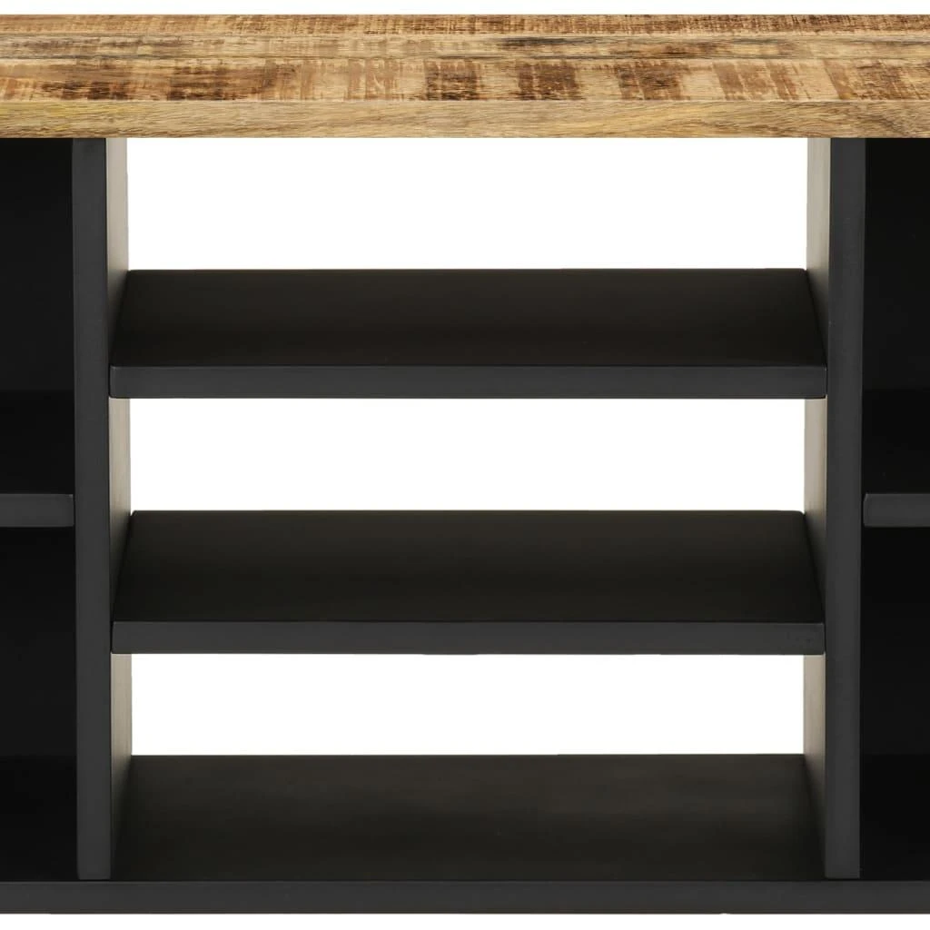 TV staliukas Televizoriaus spintelė, 100x33x46cm, mango/apdirbta mediena