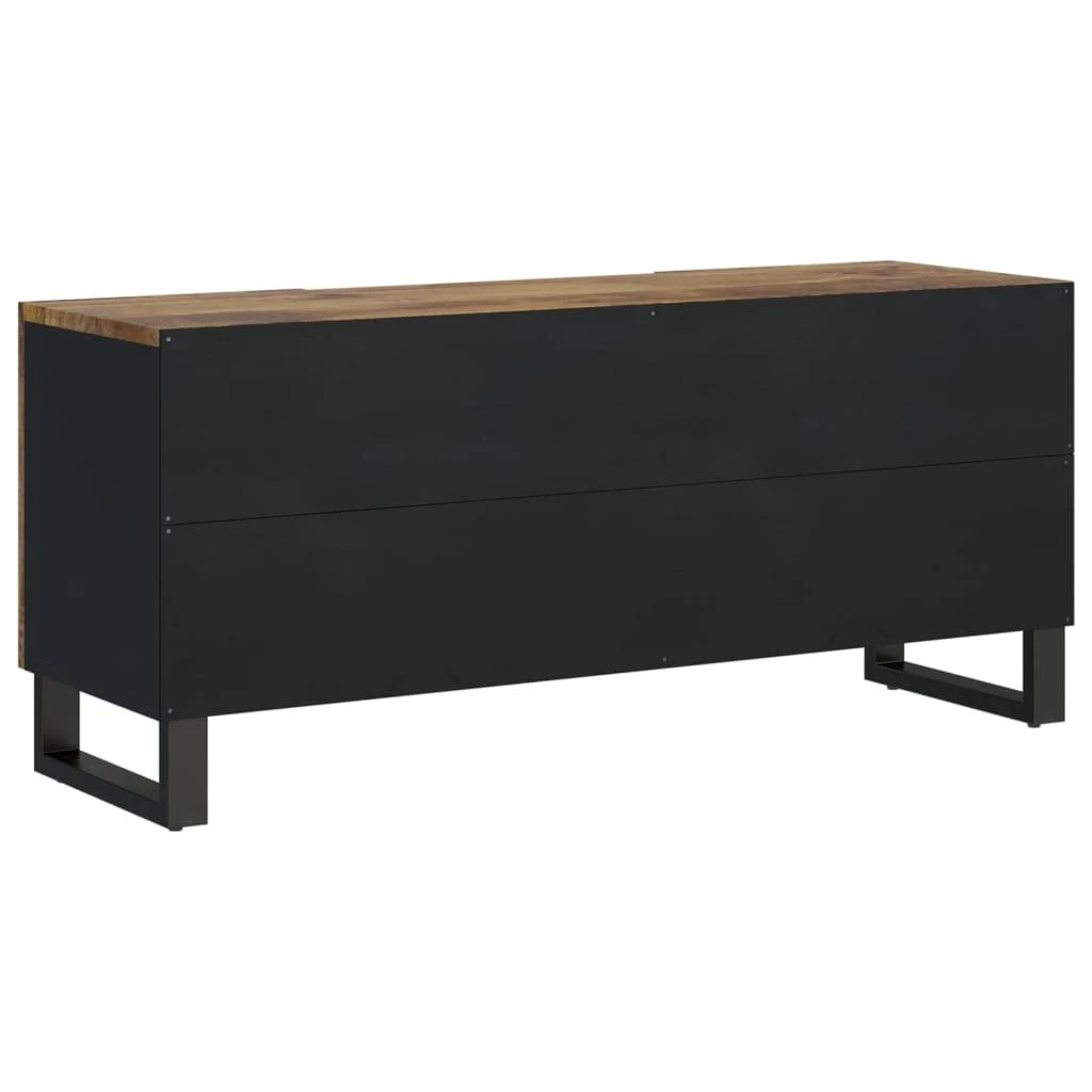 TV staliukas Televizoriaus spintelė, 105x33,5x46cm, mango/apdirbta mediena