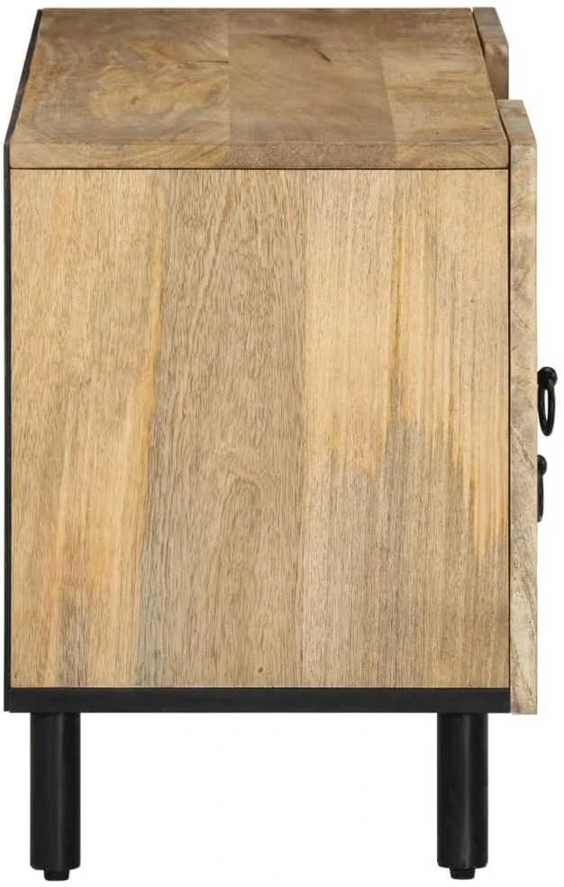 Televizoriaus spintelė, 105x33x46cm, mango medienos masyvas