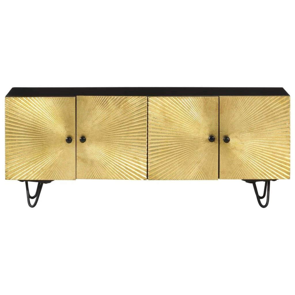 TV staliukas Televizoriaus spintelė, 110x30x45cm, mango medienos masyvas