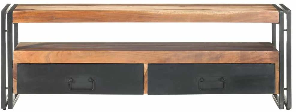 TV staliukas Televizoriaus spintelė, 120x30x40cm, medienos masyvas