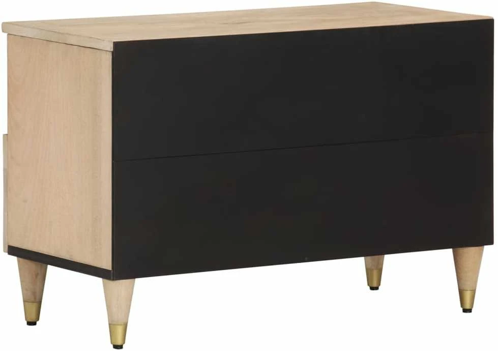 TV staliukas Televizoriaus spintelė, 70x33x46cm, mango medienos masyvas