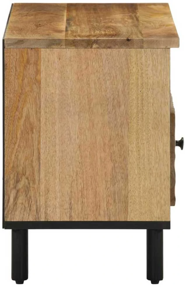 TV staliukas Televizoriaus spintelė, 80x33x46cm, mango medienos masyvas