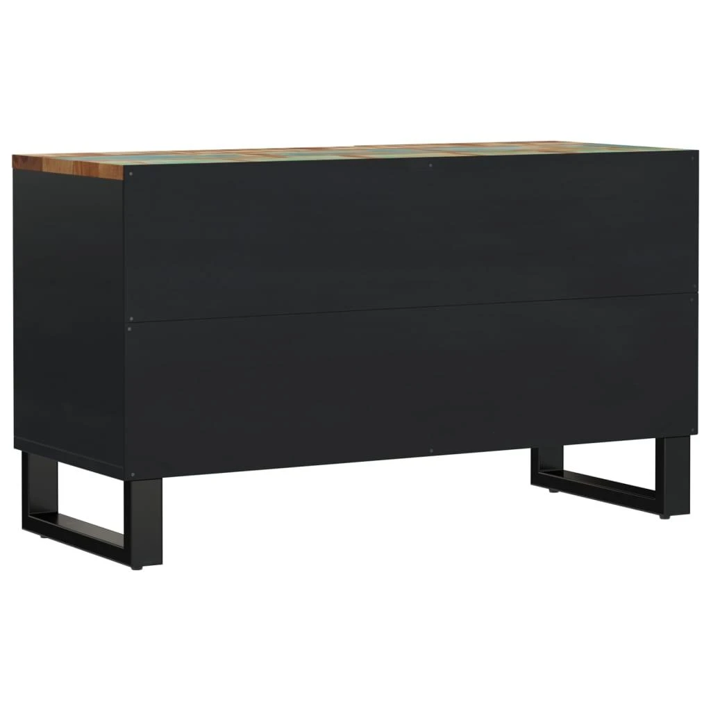 TV staliukas Televizoriaus spintelė, 80x33x46cm, perdirbta/apdirbta mediena