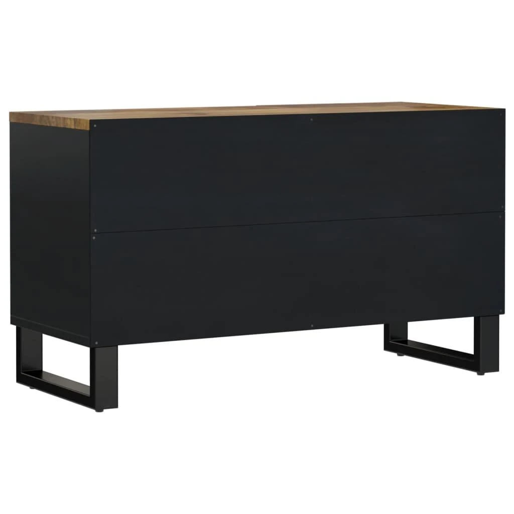 TV staliukas Televizoriaus spintelė, 80x33x46cm, mango/apdirbta mediena