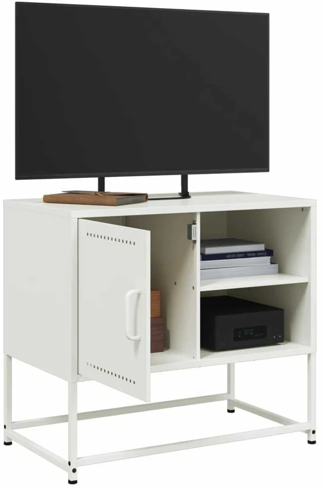 TV staliukas Televizoriaus spintelė, alyvuogių, 100,5x39x60,5cm, plienas
