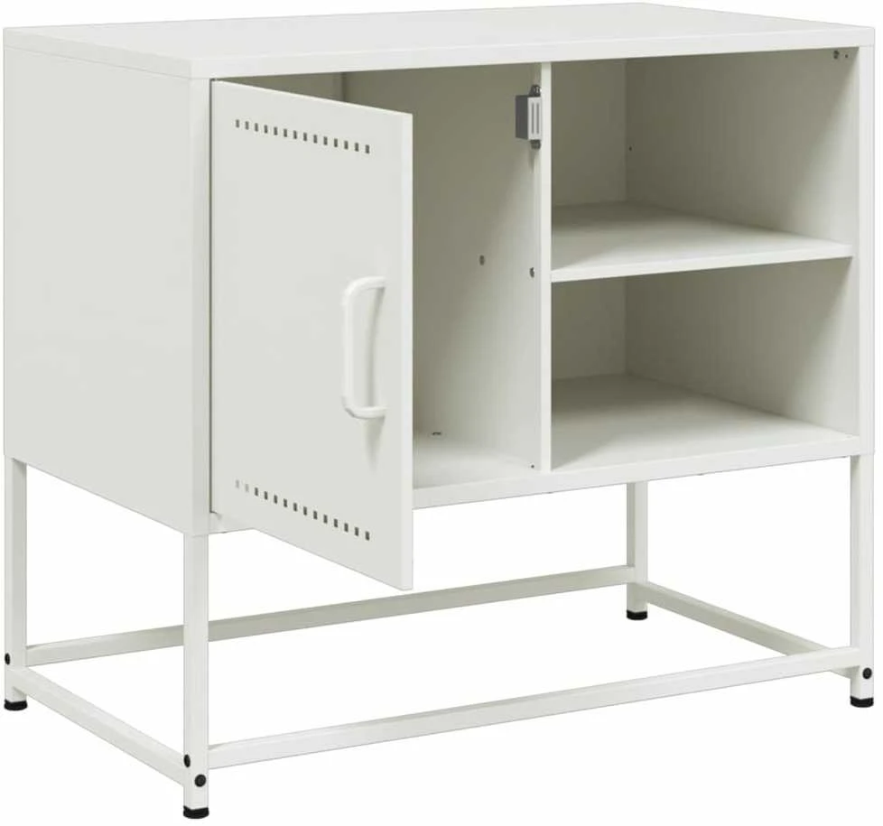 TV staliukas Televizoriaus spintelė, alyvuogių, 100,5x39x60,5cm, plienas