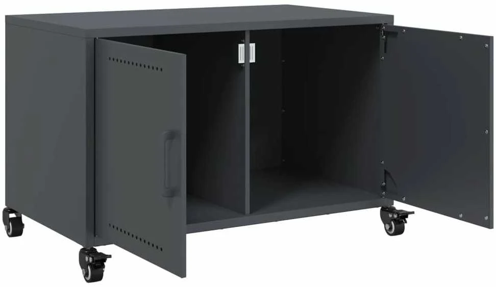 TV staliukas Televizoriaus spintelė, antracito, 68x39x43,5cm, plienas