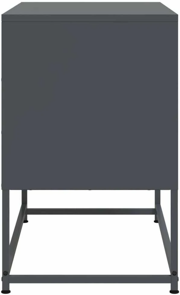 TV staliukas Televizoriaus spintelė, antracito, 68,5x39x60,5cm, plienas