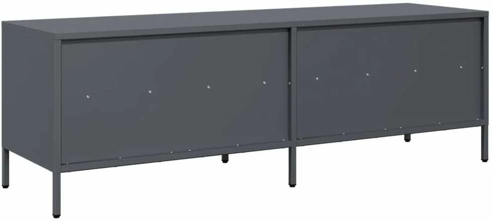 TV staliukas Televizoriaus spintelė, antracito, 135x39x43,5cm, plienas