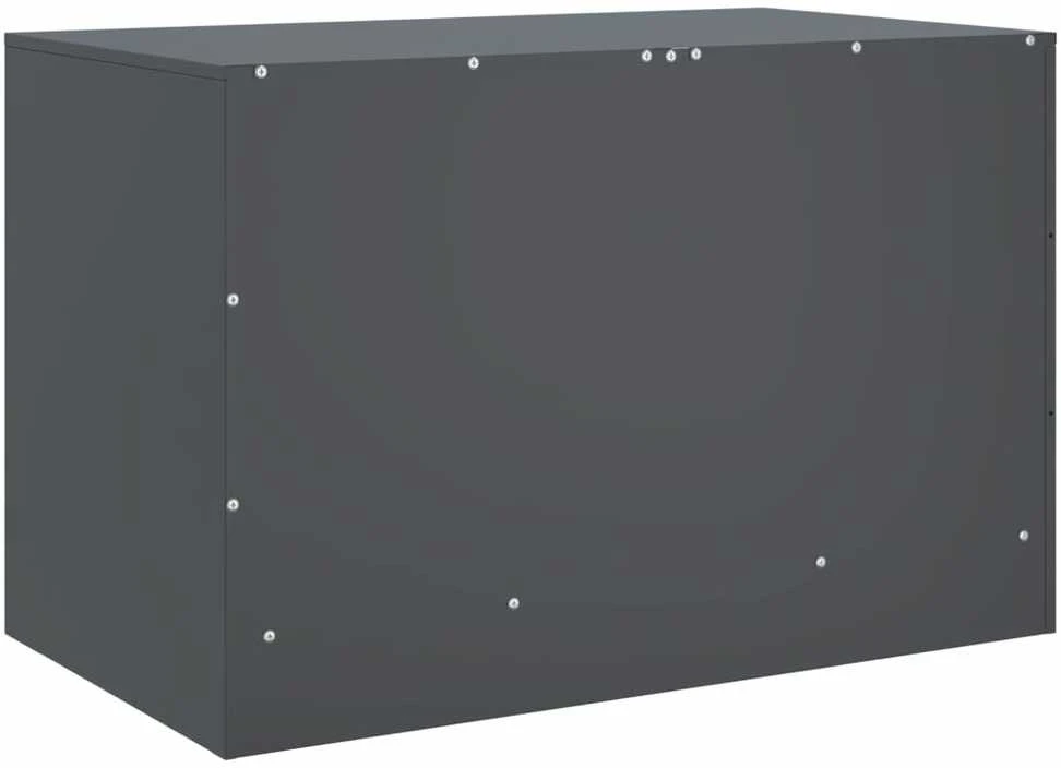 TV staliukas Televizoriaus spintelė, antracito spalvos, 67x39x44cm, plienas