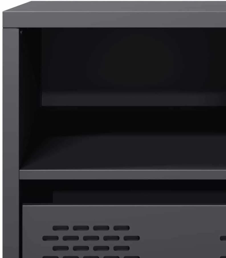 TV staliukas Televizoriaus spintelė, antracito, 68x39x43,5cm, plienas