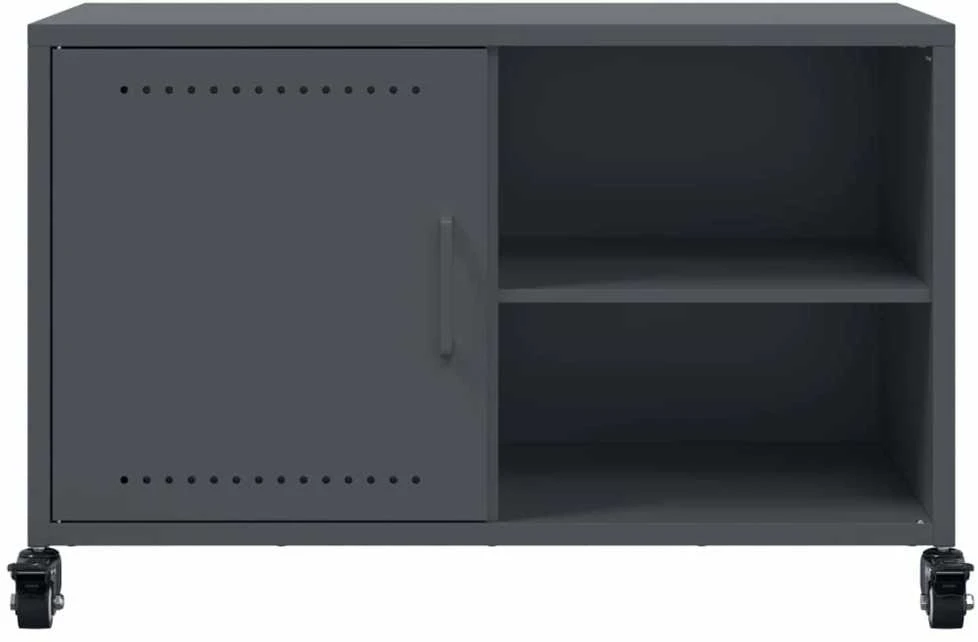 TV staliukas Televizoriaus spintelė, antracito, 68x39x43,5cm, plienas
