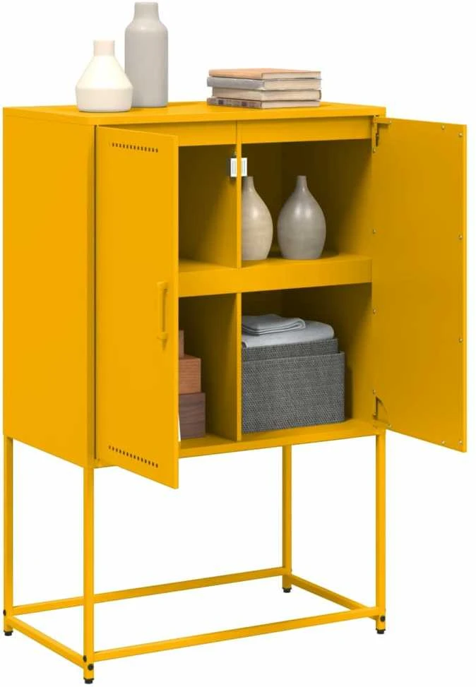 TV staliukas Televizoriaus spintelė, antracito, 68x39x60,5cm, plienas