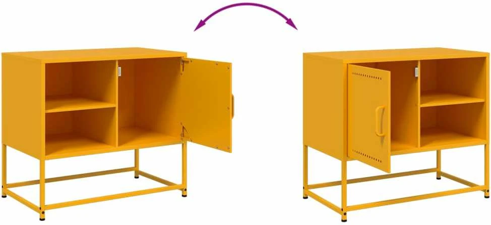 TV staliukas Televizoriaus spintelė, antracito, 100,5x39x60,5cm, plienas