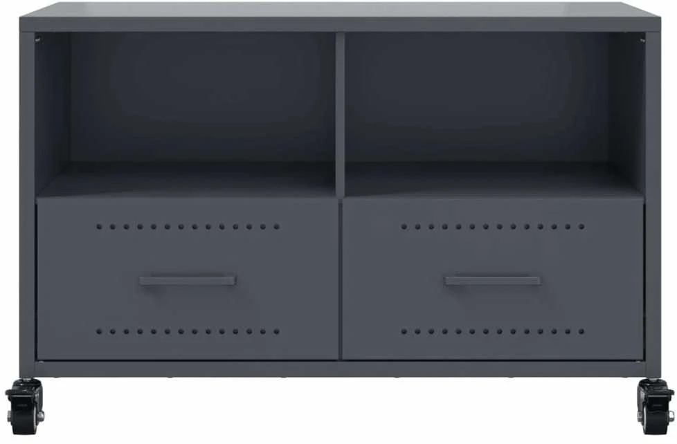TV staliukas Televizoriaus spintelė, antracito, 68x39x43,5cm, plienas